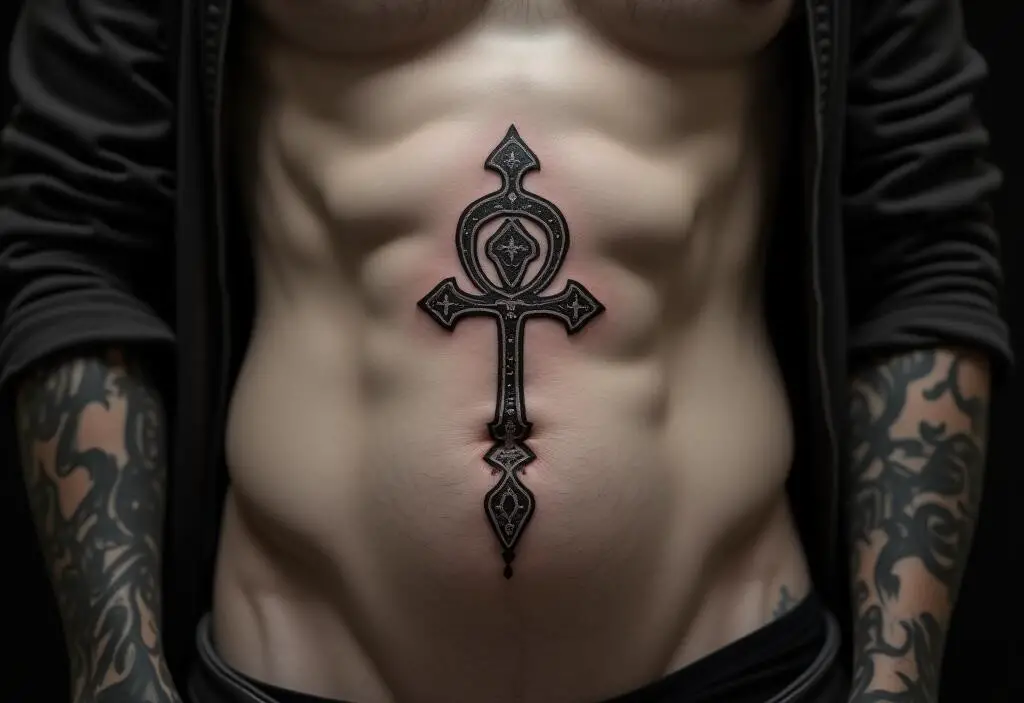 Ankh Tattoo 1