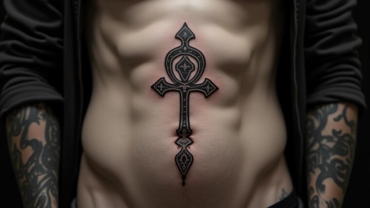 Ankh Tattoo 1