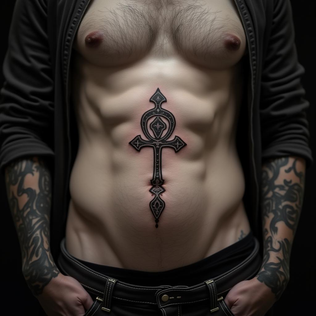 Ankh Tattoo 1