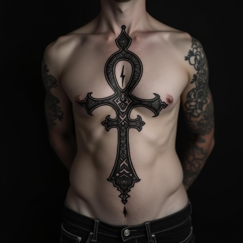 Ankh Tattoo 2