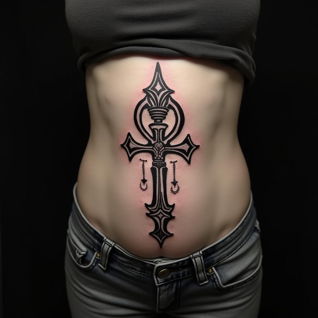 Ankh Tattoo 7