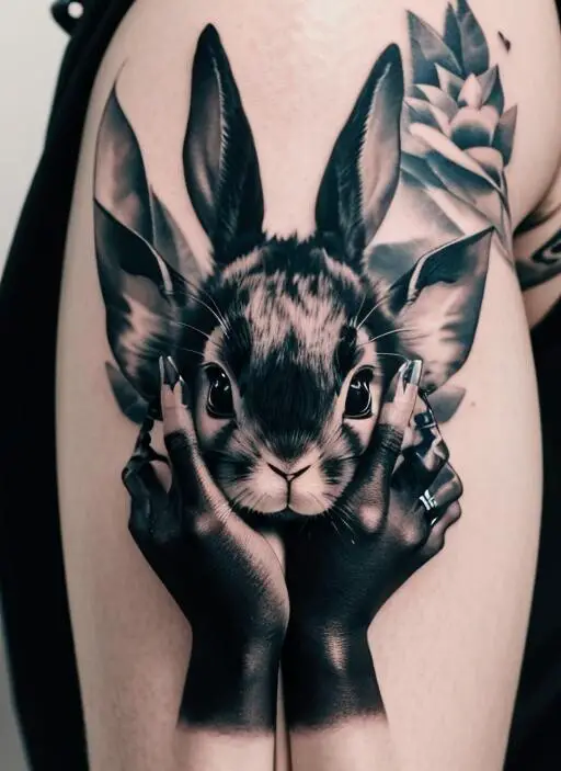 Bunny Tattoo 1