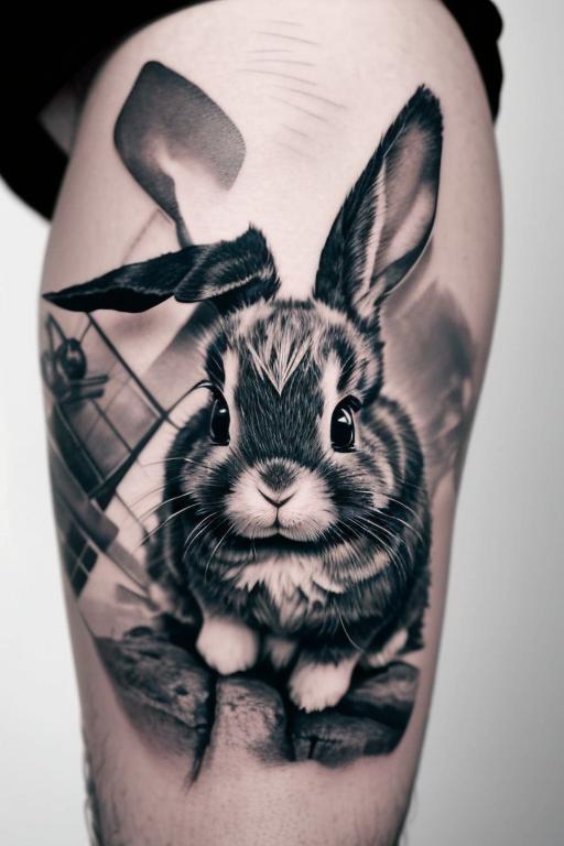 Bunny Tattoo 13