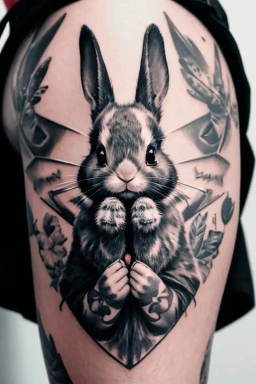 Bunny Tattoo 2