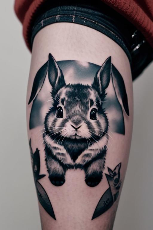 Bunny Tattoo 22