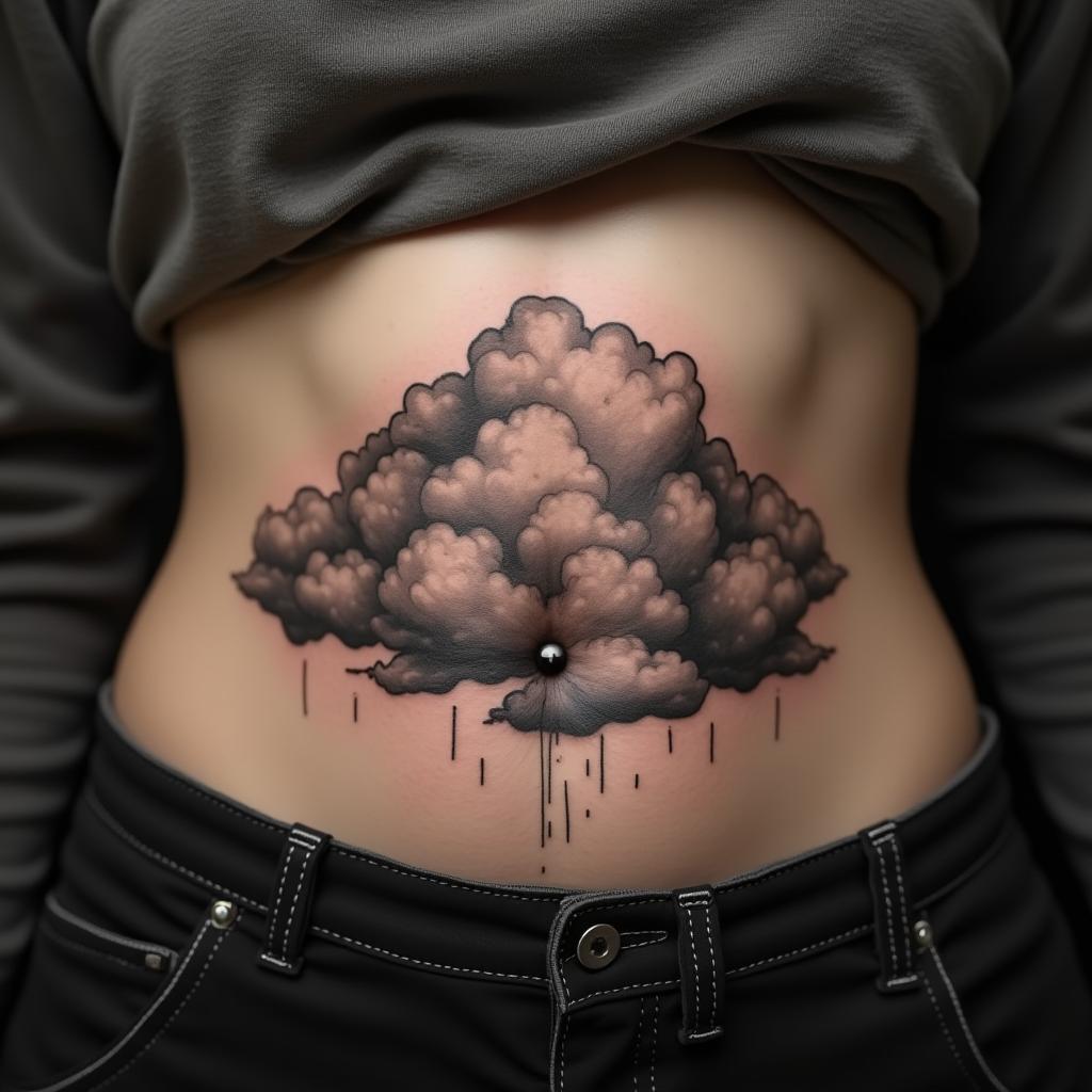 Cloud Tattoo 4