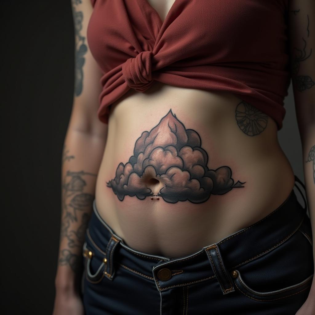 Cloud Tattoo 7