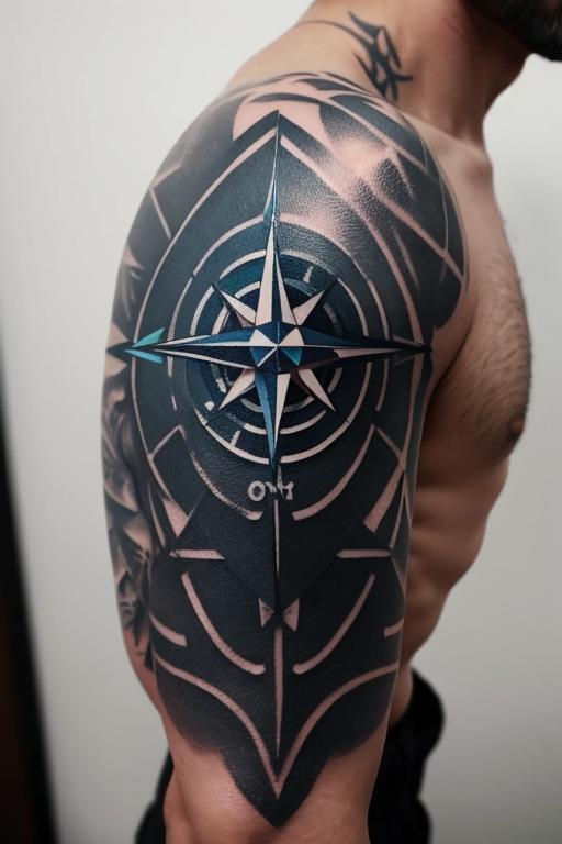 Compass Tattoo 20