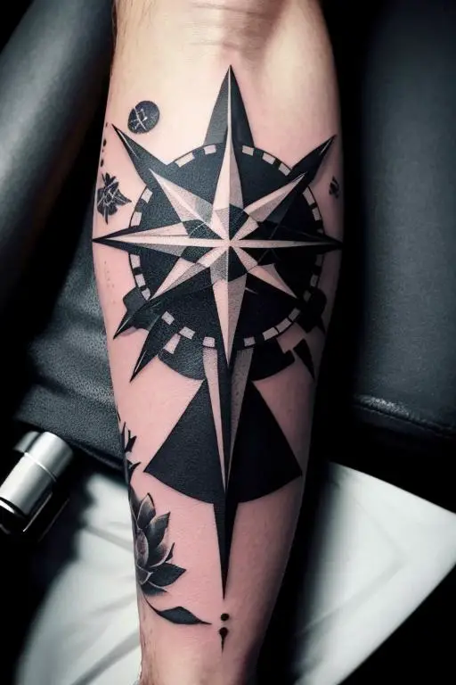 Compass Tattoo 3