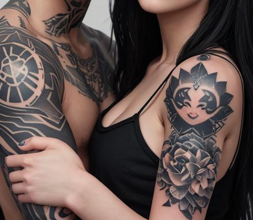 Couple Tattoo 16