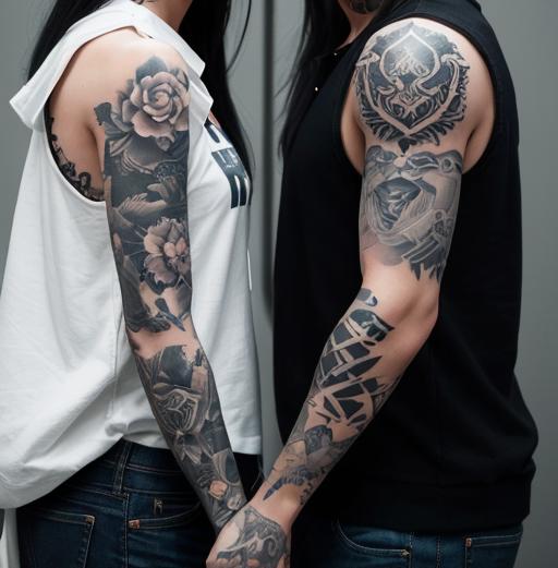 Couple Tattoo 9