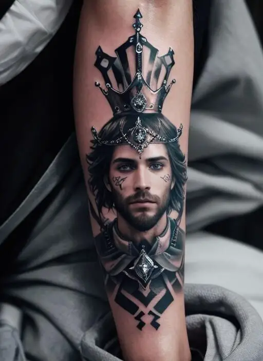 Crown Tattoo 1