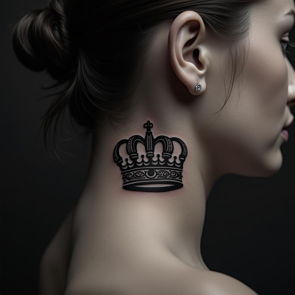 Crown Tattoo 10