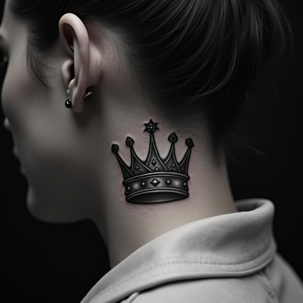 Crown Tattoo 12