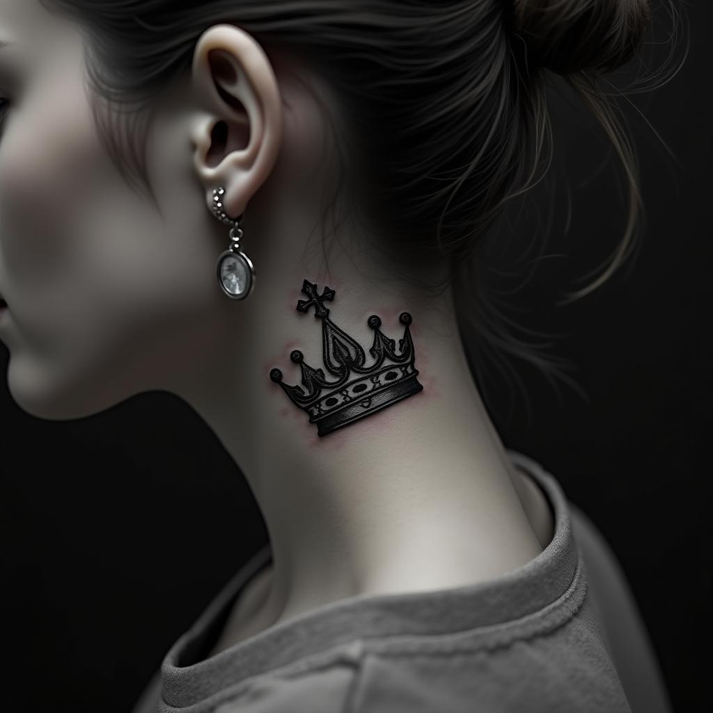 Crown Tattoo 3