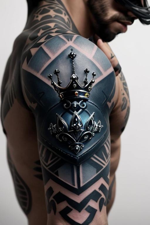 Crown Tattoo 3