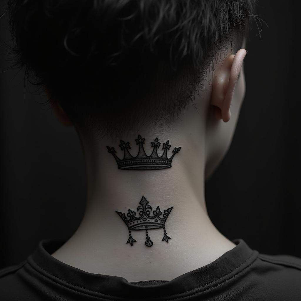 Crown Tattoo 4