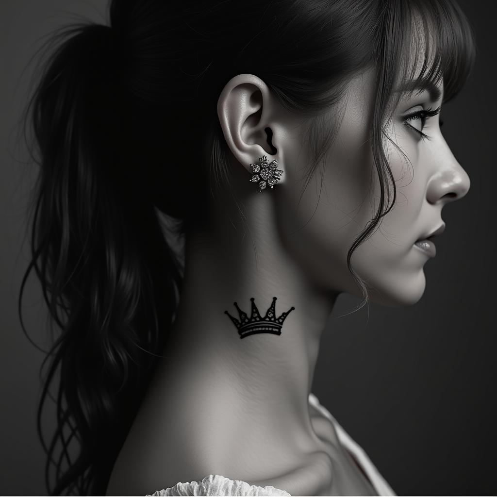 Crown Tattoo 5