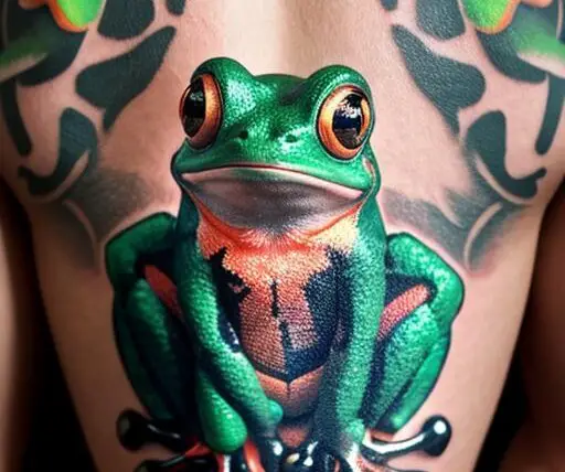 Frog Tattoo 1