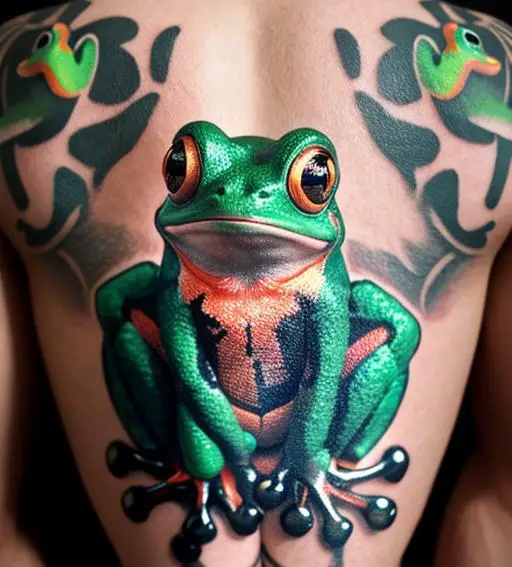 Frog Tattoo 1