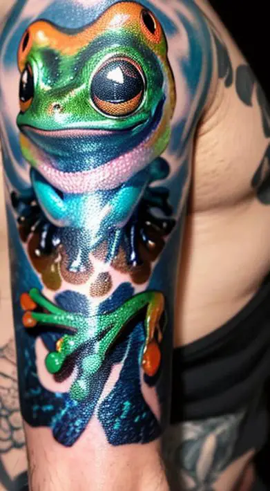 Frog Tattoo 2