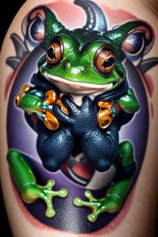 Frog Tattoo 4