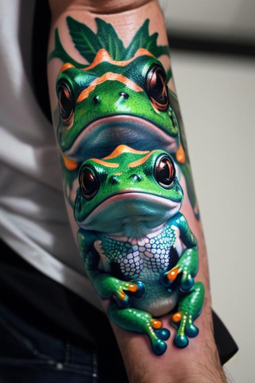 Frog Tattoo 6