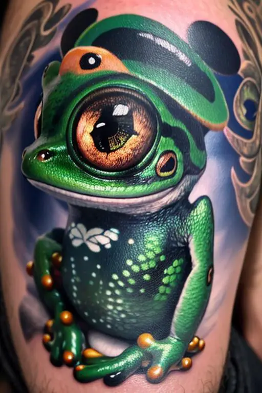 Frog Tattoo 7