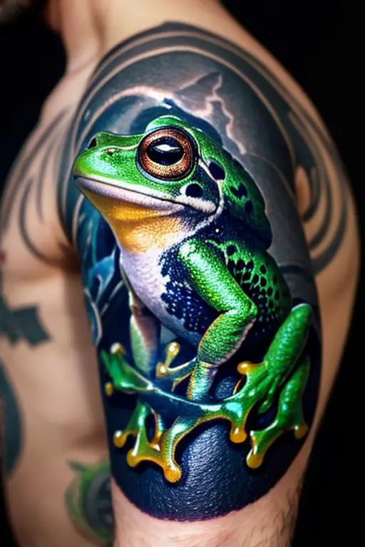 Frog Tattoo 8