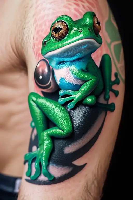 Frog Tattoo 9