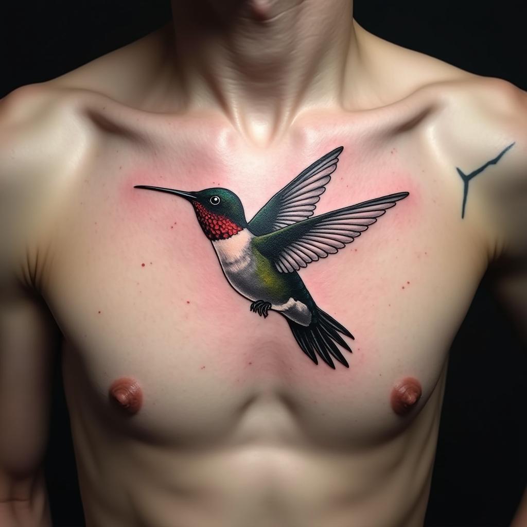 Humming Bird Tattoo 11