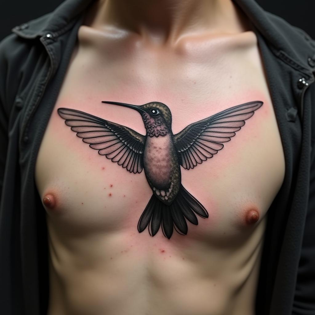 Humming Bird Tattoo 13