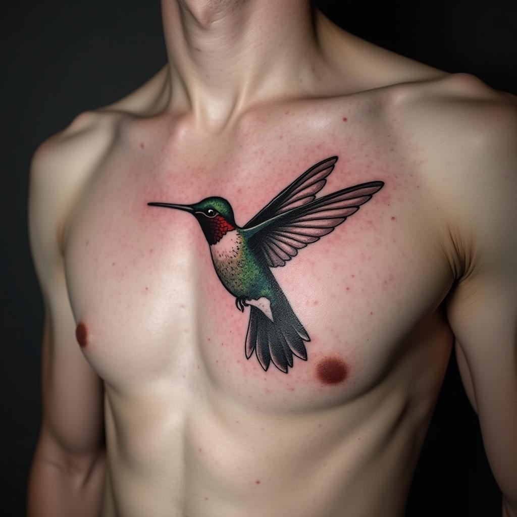 Humming Bird Tattoo 5