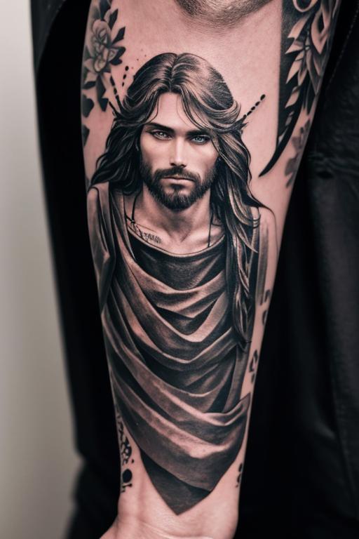 Jesus Tattoo 5