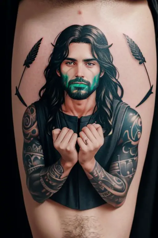 Jesus Tattoo 7