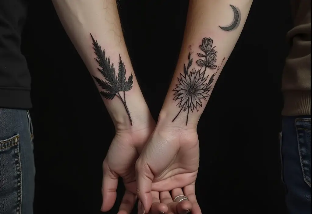 Matching Couple Tattoo 1