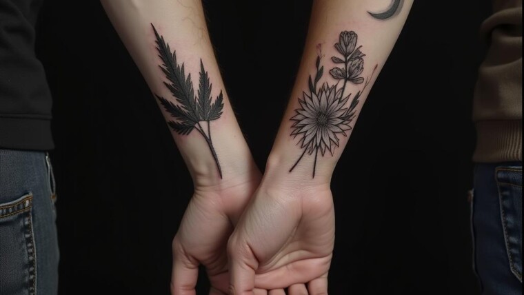 Matching Couple Tattoo 1