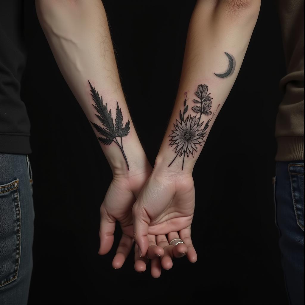 Matching Couple Tattoo 1