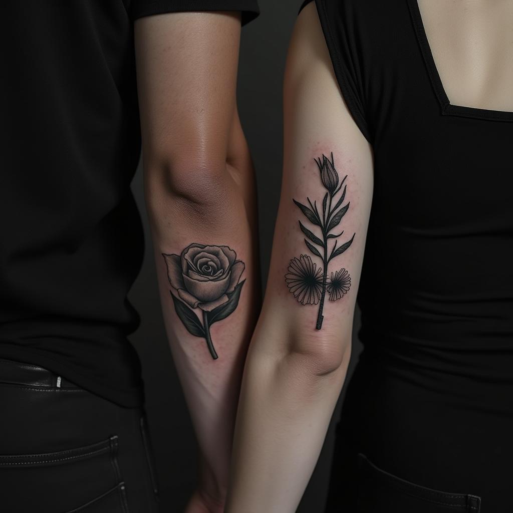 Matching Couple Tattoo 2