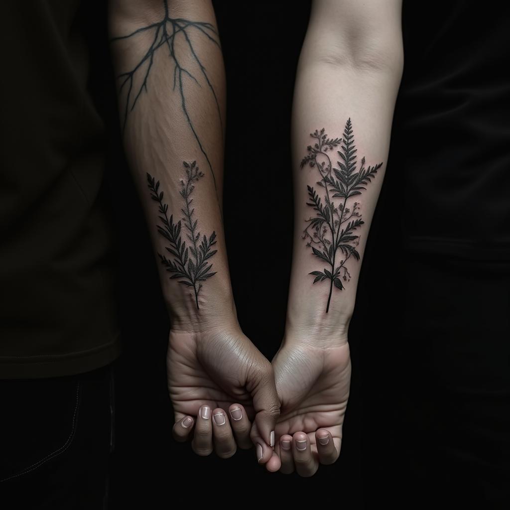 Matching Couple Tattoo 3