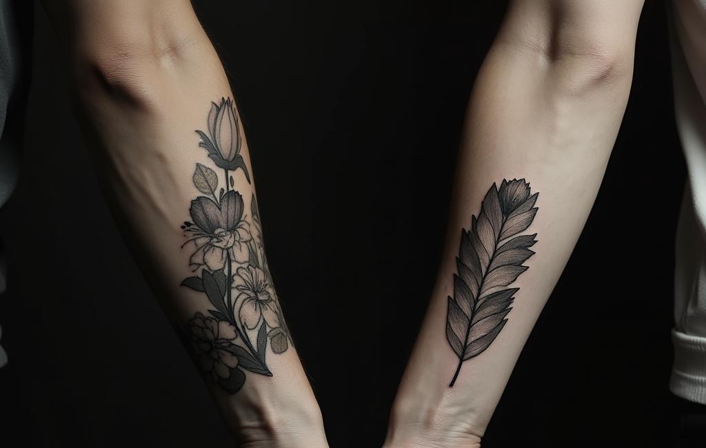 Matching Couple Tattoo 5