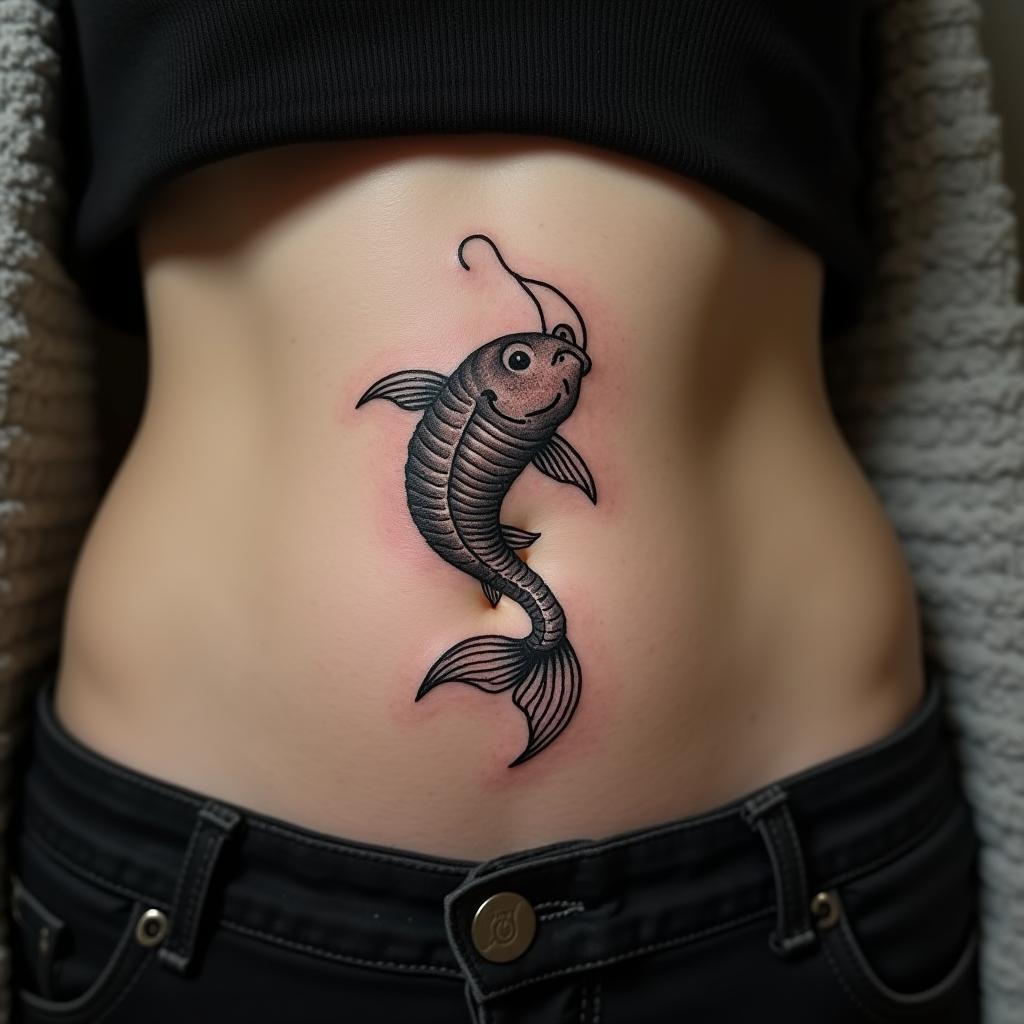 Pisces Sign Tattoo 9