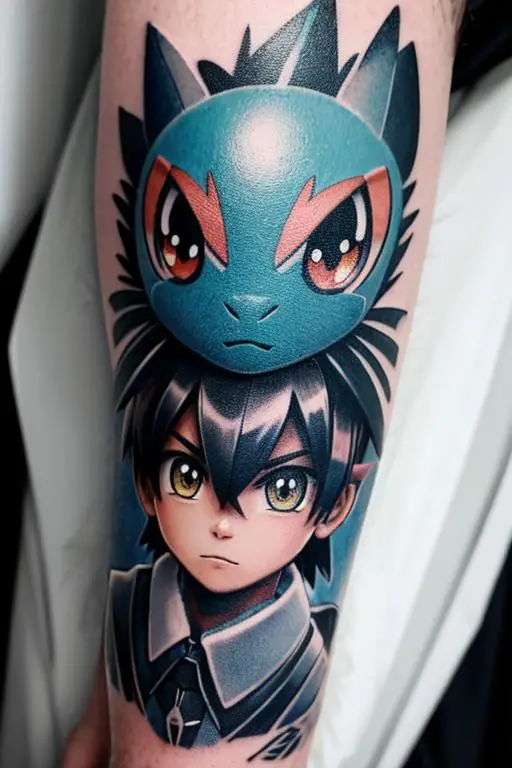 Pokemon Tattoo 14