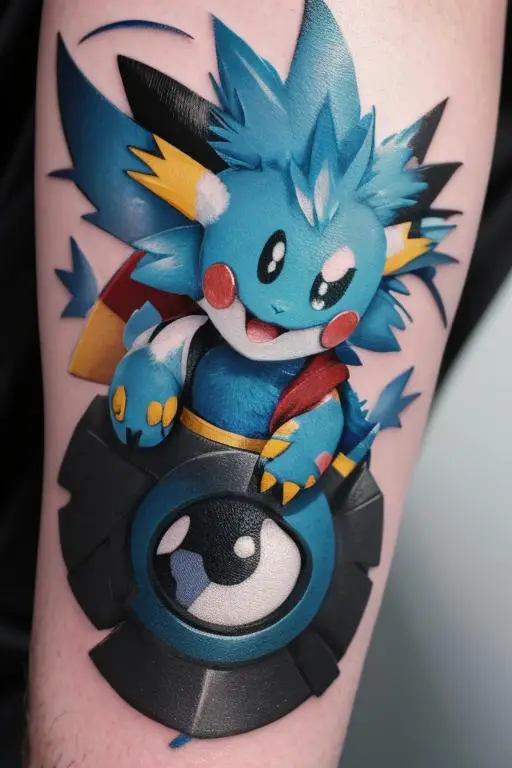 Pokemon Tattoo 9