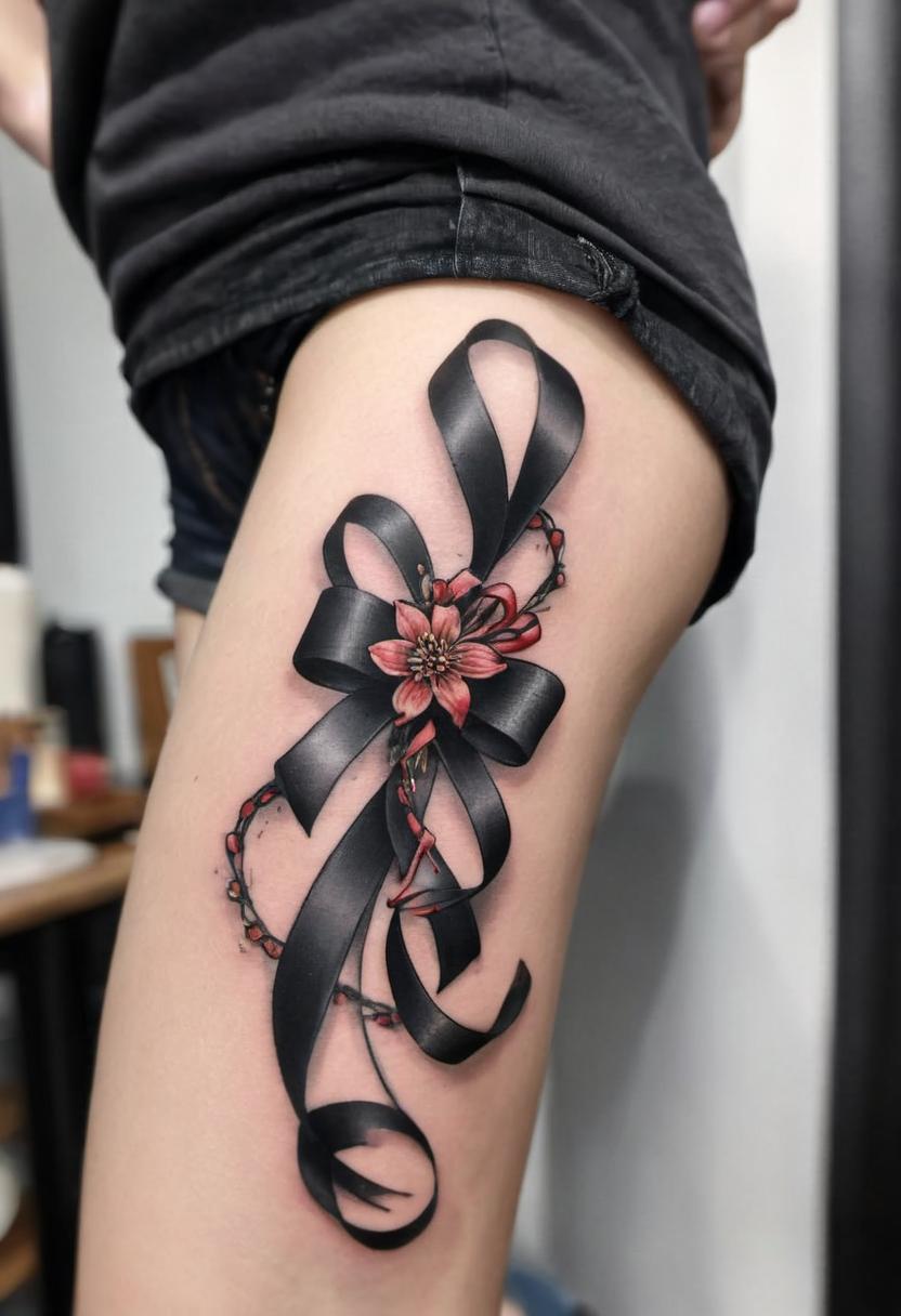 Ribbon Tattoo, On 101