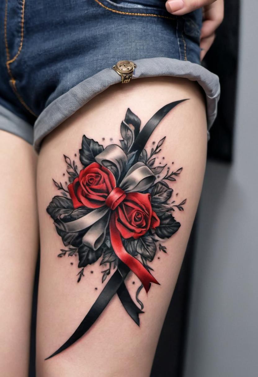 Ribbon Tattoo, On 104