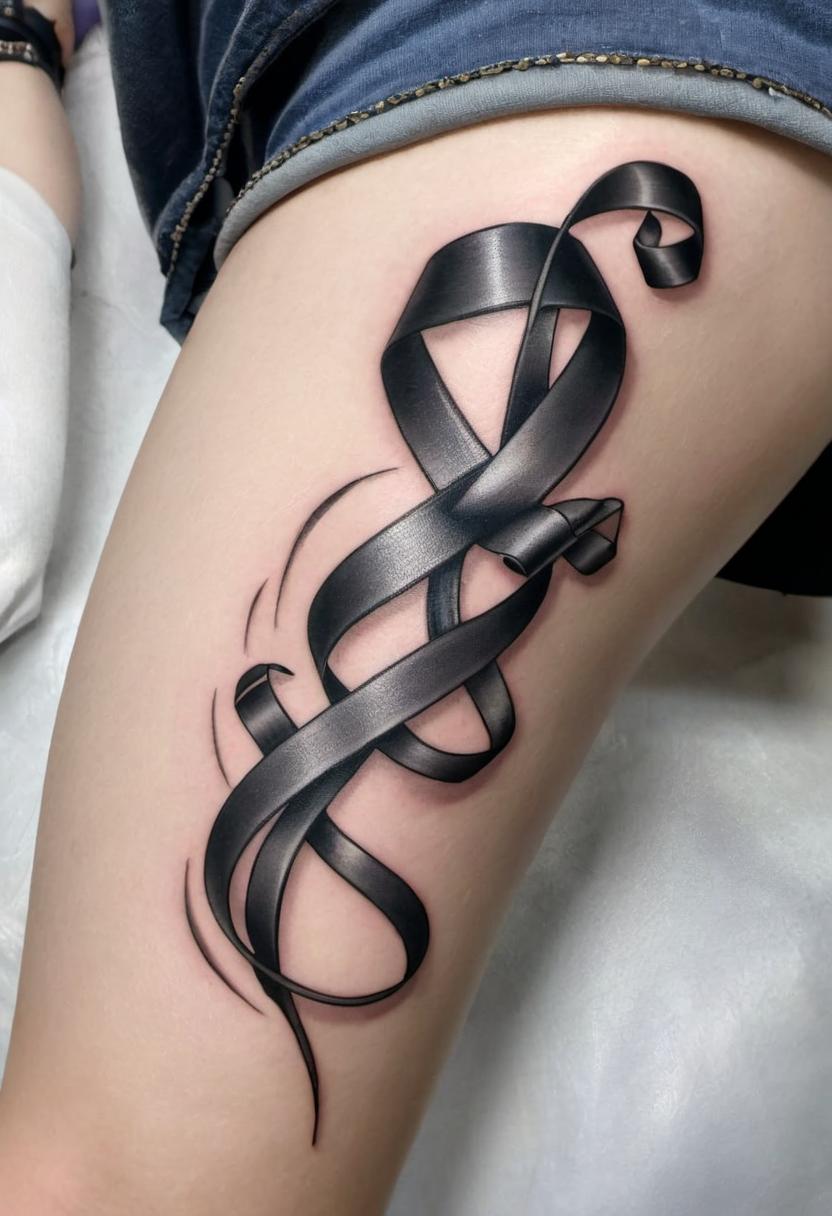 Ribbon Tattoo, On 105