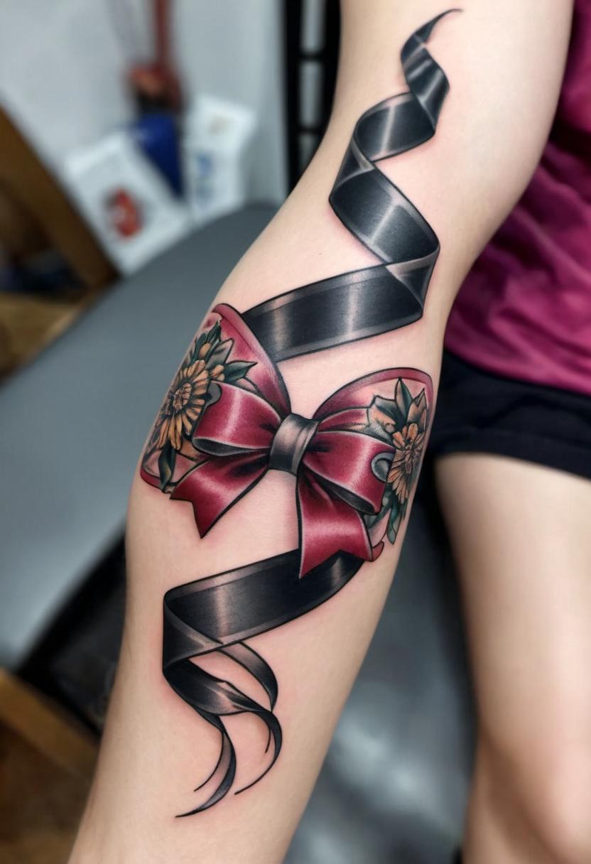 Ribbon Tattoo, On 106