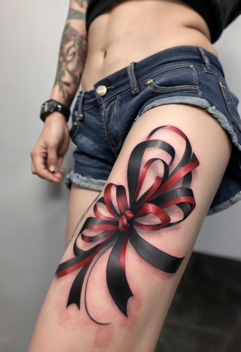 Ribbon Tattoo, On 110