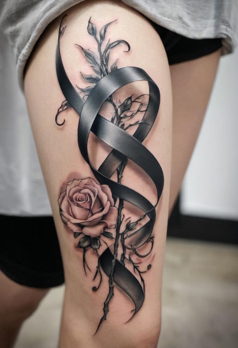 Ribbon Tattoo, On 12